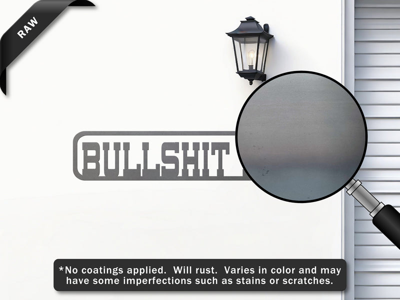 Bullshit Boulevard Sign