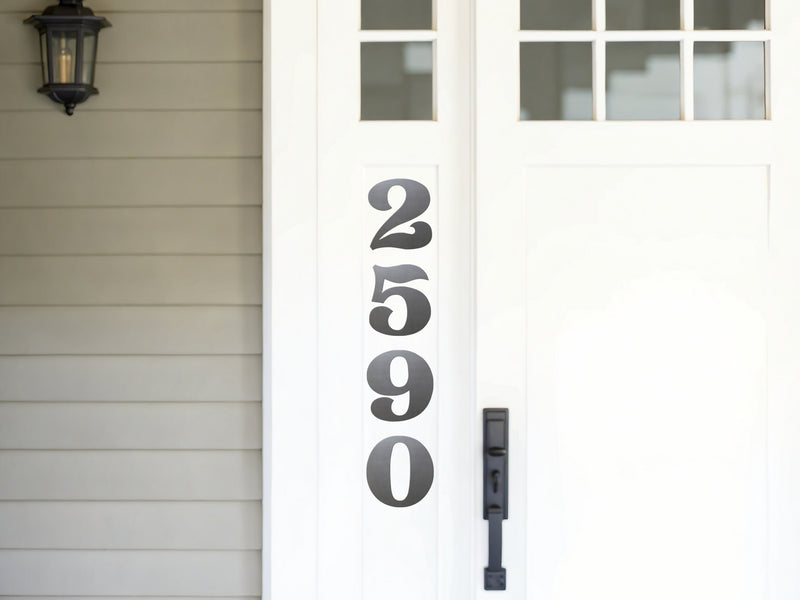 4" Tall Classic Style Number