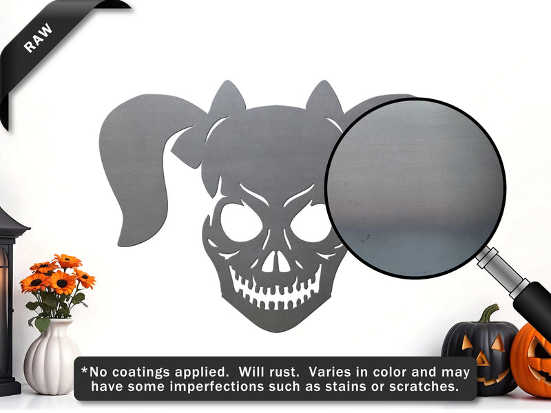 Skull Pigtails