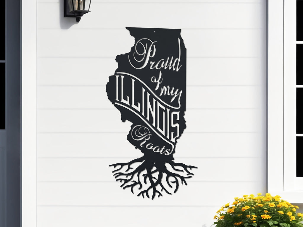 Illinois Roots Wall Decor
