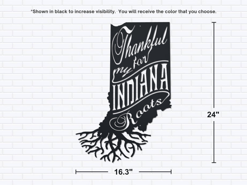Indiana Roots Wall Decor